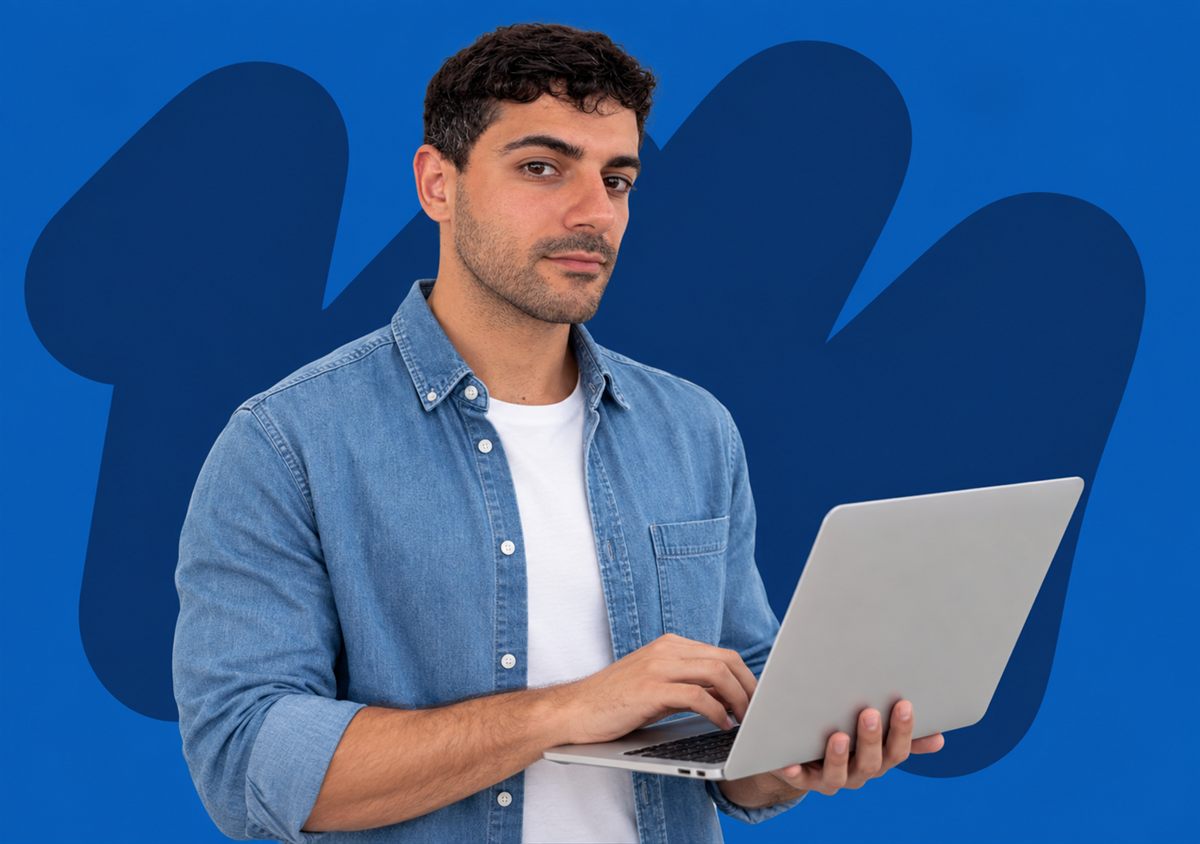 Un consulente WEBU Formazione al lavoro